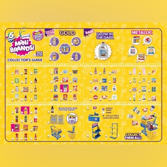 3 Pack Zuru 5 Surprise Mini Brands Mystery Capsule Series 2 NIB Sealed - Picture 6 of 6